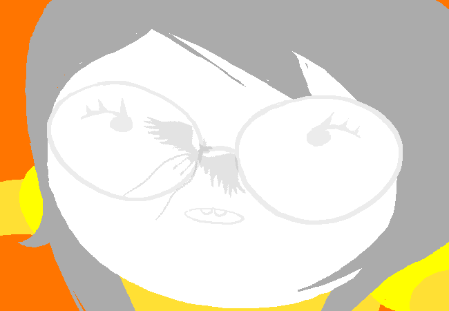 Jack's shadow is cast on Jade's face.